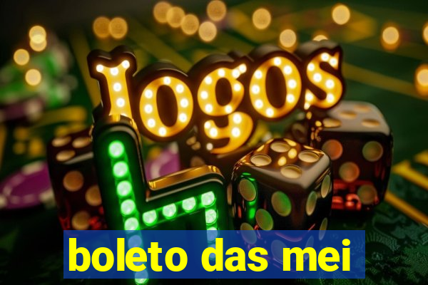 boleto das mei